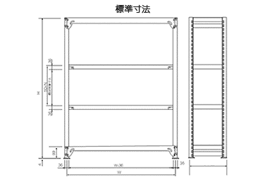 中軽量棚 200kg